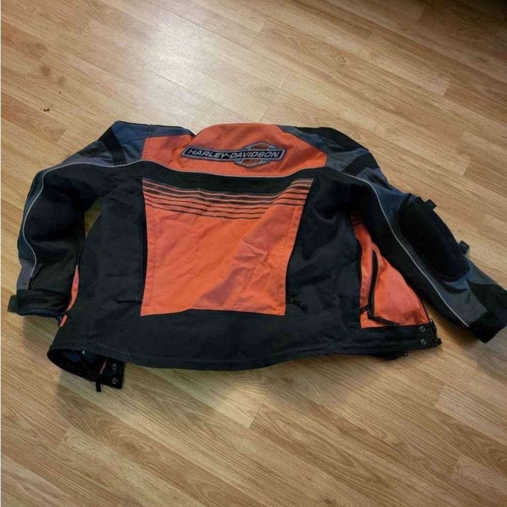 Harley Davison Romoveable Reflective Jacket